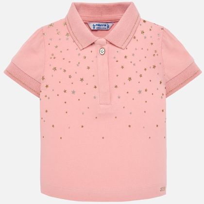 Triko MAYORAL růžové HVĚZDY - 36 měsíců (98) 
