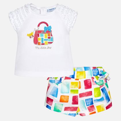 Set MAYORAL letní KOSTKY - 36 měsíců (98) 