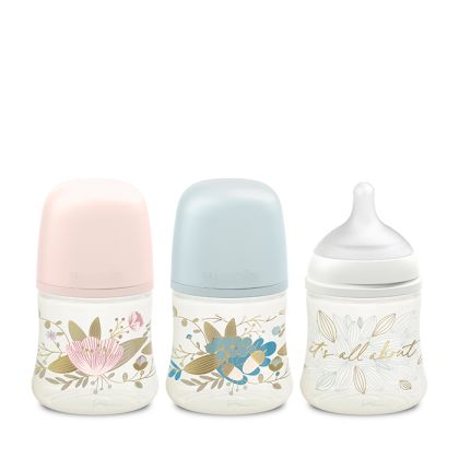 SUAVINEX | GOLD DOJČENSKÁ FĽAŠA 150ml FYZIOL PRŮTOK S - modrá