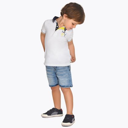 Kraťasy MAYORAL modré JEANS ELE - 6 let (116) 