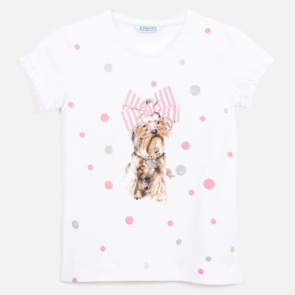 Triko MAYORAL stříbrné PEJSEK