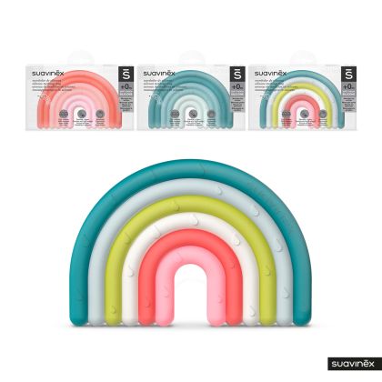 SUAVINEX | KOUSÁTKO silikonové +0 m - RŮŽOVÉ