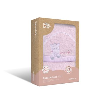 INTERBABY | OSUŠKA froté Ovečka - růžová