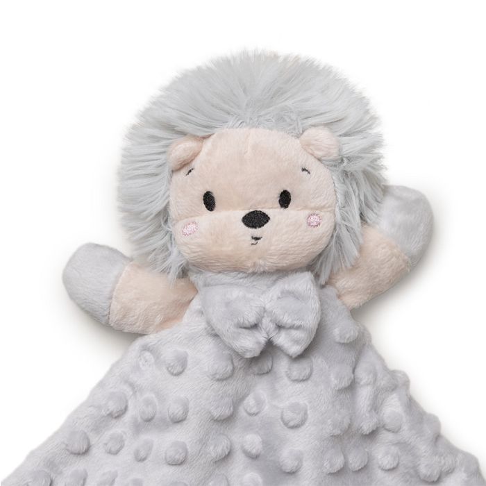 INTERBABY | SET MÉĎA - ergonomický polštářek + přítulka - šedý