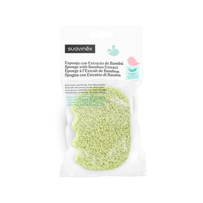 SUAVINEX | Mycí houba dětská s výtažky bambusu
