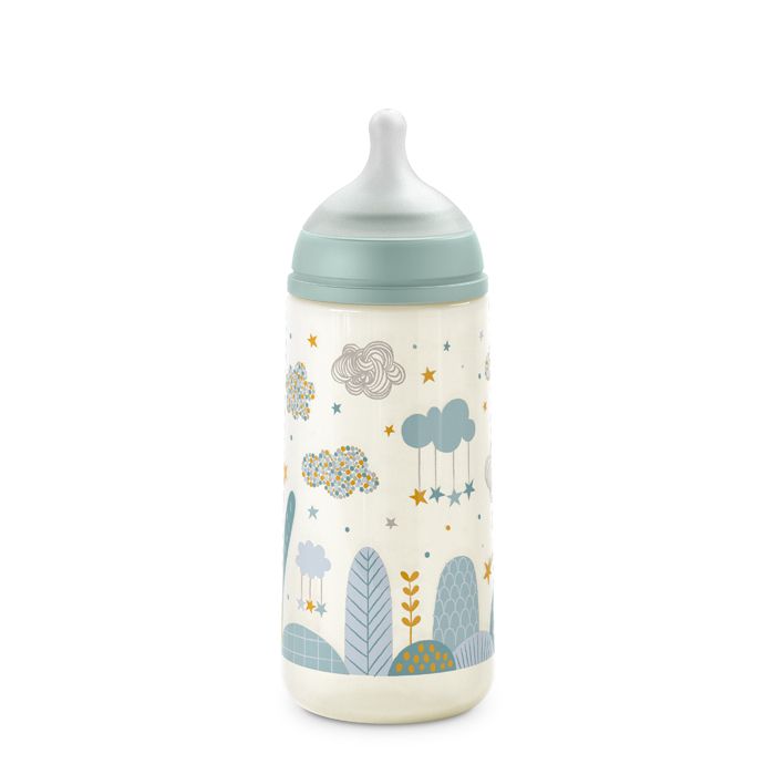 Kojenecká láhev 360 ml L Dreams – modrá