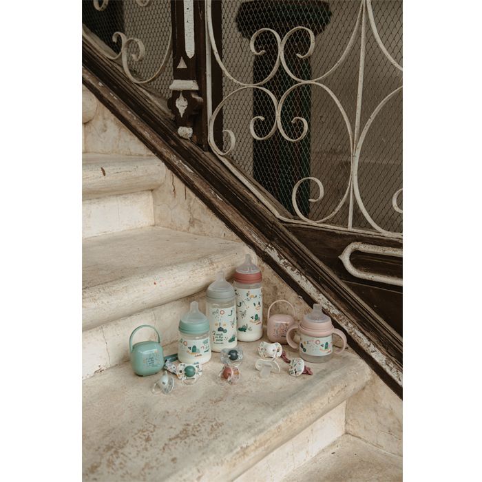 SUAVINEX | Dudlík SX PRO fyziologický Walk 0/6m 2 ks - růžový