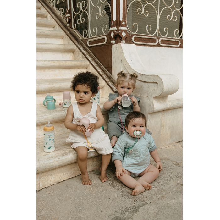 SUAVINEX | Dudlík SX PRO fyziologický Walk 0/6m 2 ks - růžový