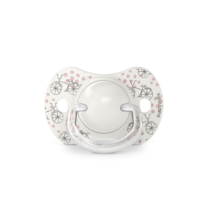 SUAVINEX | Dudlík SX PRO fyziologický Walk 0/6m 2 ks - růžový