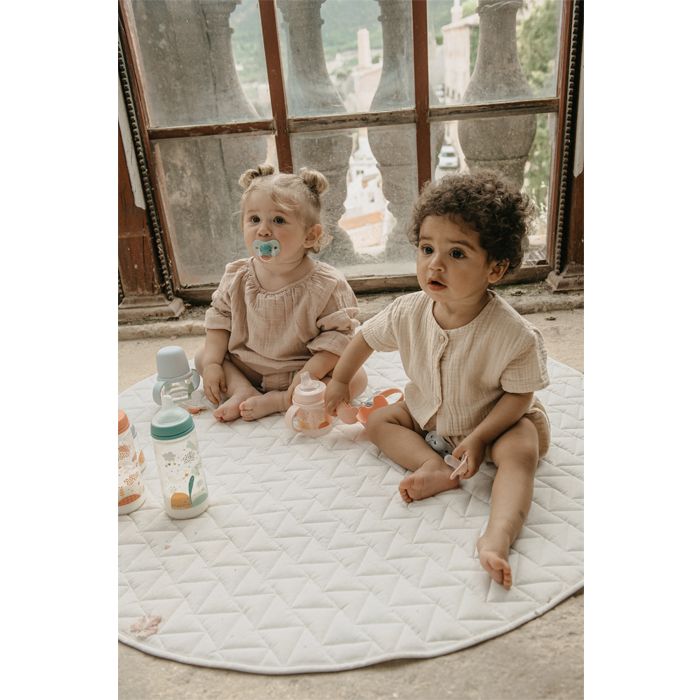 SUAVINEX | Dudlík anatomický silikon 0/6m 2 ks Dreams - růžový