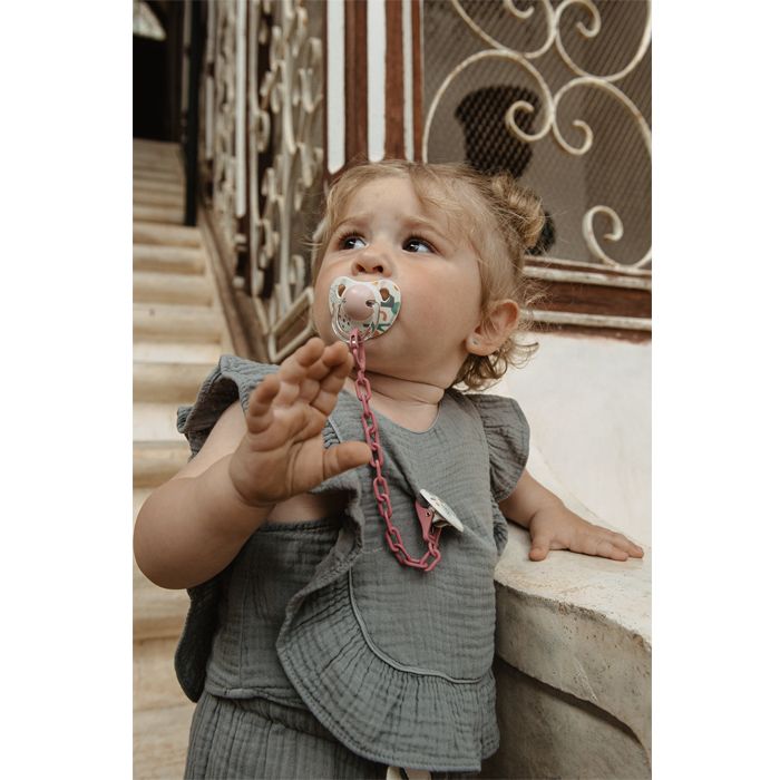 SUAVINEX | Dudlík anatomický silikon 6/18 m 2 ks Walk - šedý