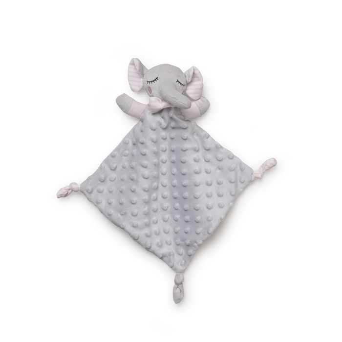 INTERBABY | SET - OSUŠKA froté 100x100 SLONÍK + PŘÍTULKA - růžová