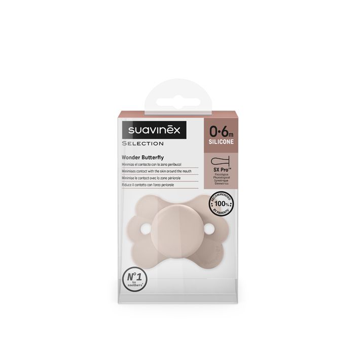 SUAVINEX | Dudlík SX PRO fyziologický WONDERLAND 0/6m - RŮŽOVÁ