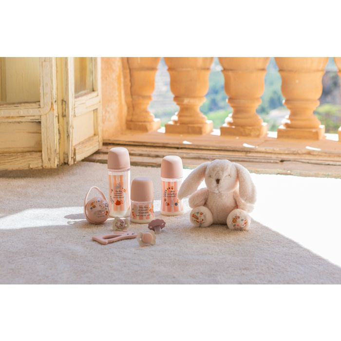 SUAVINEX | Dudlík SX PRO fyziologický WONDERLAND 0/6m - RŮŽOVÁ