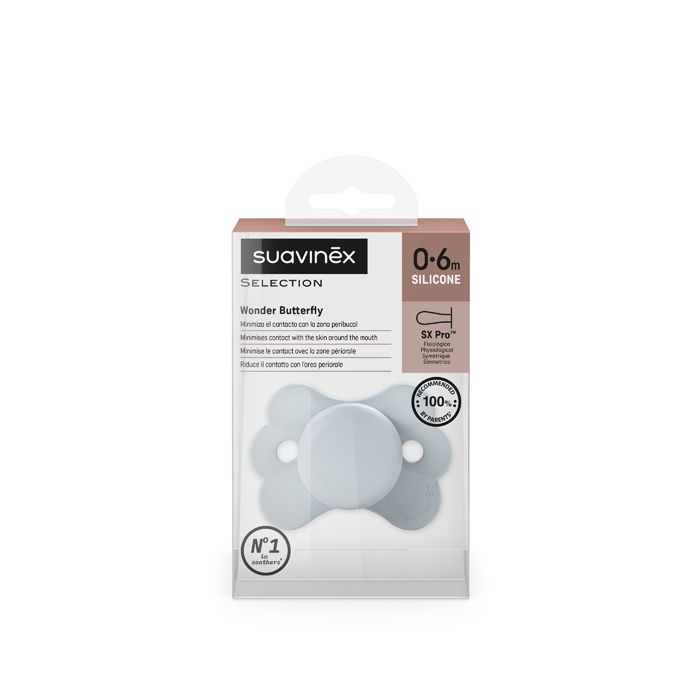 SUAVINEX | Dudlík SX PRO fyziologický WONDERLAND 0/6m - MODRÁ