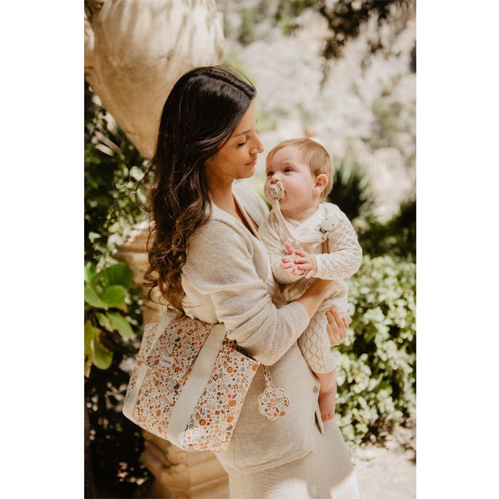 SUAVINEX | KLIP na dudlík se stuhou WONDERLAND - MODRÝ