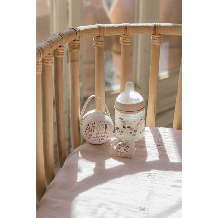 SUAVINEX | Dudlík SX PRO fyziologický 2 ks WONDERLAND 0/6m - KRÉMOVÝ