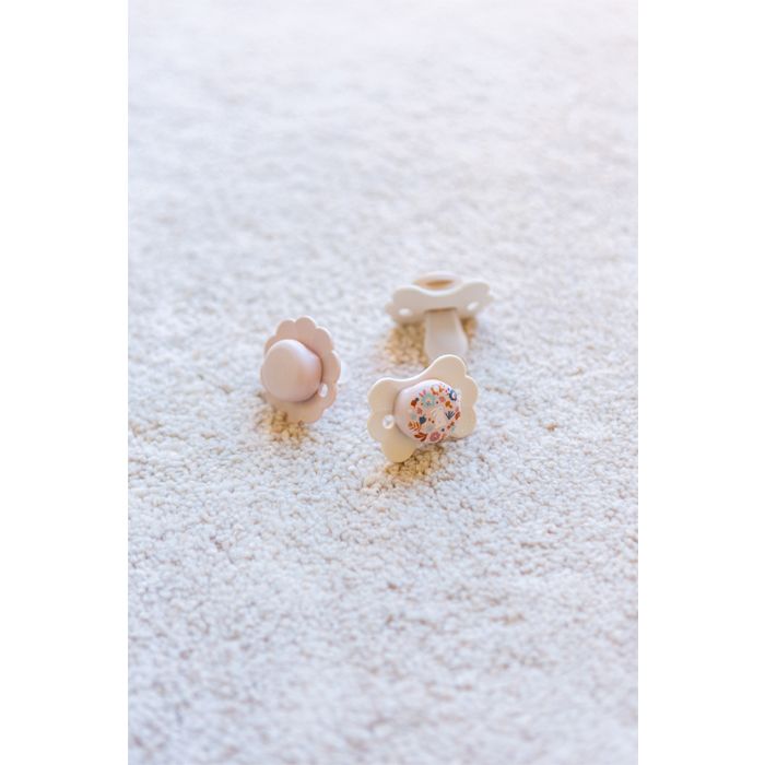 SUAVINEX | Dudlík SX PRO fyziologický 2 ks WONDERLAND 0/6m - KRÉMOVÝ