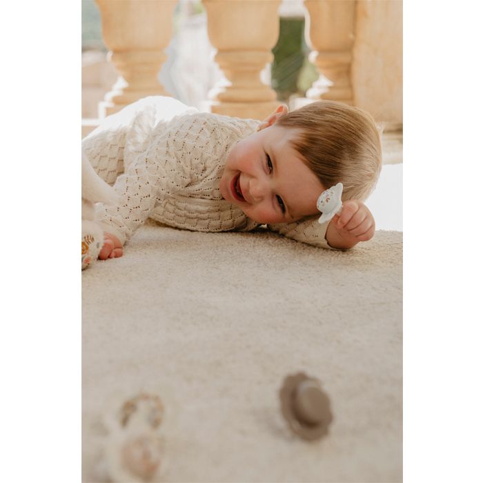 SUAVINEX | Dudlík SX PRO fyziologický 2 ks WONDERLAND 0/6m - KRÉMOVÝ