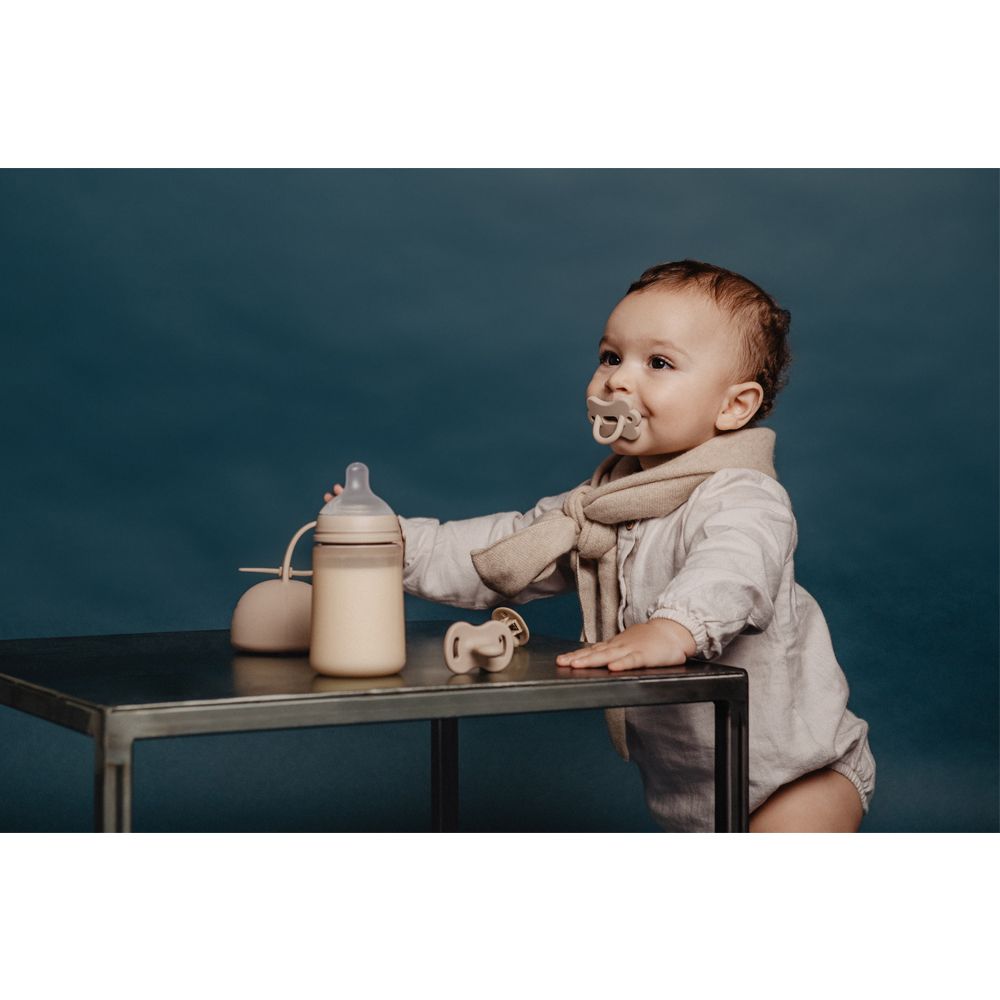 SUAVINEX | ŠIDÍTKO anatomické SILIKON 0-6m SX PRO - COLOUR ESSENCE - krémové