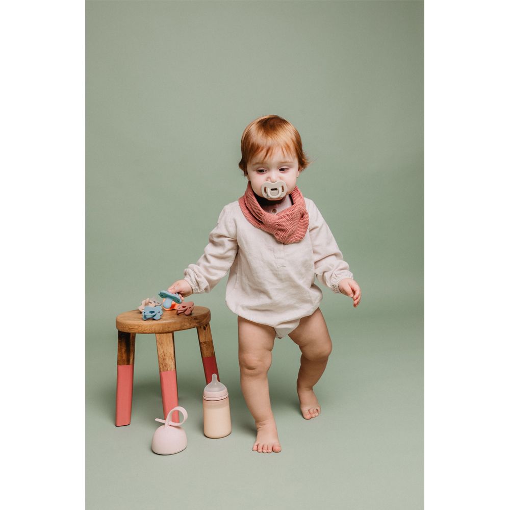 SUAVINEX | ŠIDÍTKO anatomické SILIKON 0-6m SX PRO - COLOUR ESSENCE - růžové