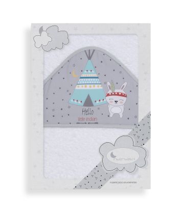 INTERBABY | OSUŠKA froté 100x100 TEEPEE - zelená