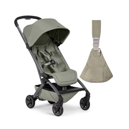 Joolz Aer2  kočárek | Sage green Bundle set s Ergobaby Upsie 