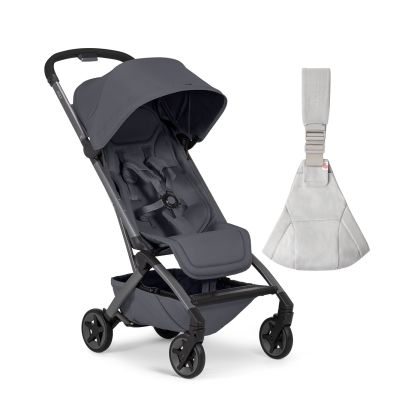 Joolz Aer2  kočárek | Stone grey Bundle set s Ergobaby Upsie 