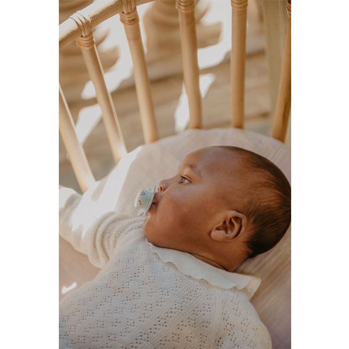 SUAVINEX | Dudlík SX PRO fyziologický 2 ks WONDERLAND 0/6m - MODRÝ + KRÉMOVÝ