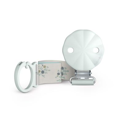 SUAVINEX | KLIP na dudlík se stuhou POETRY - modrý