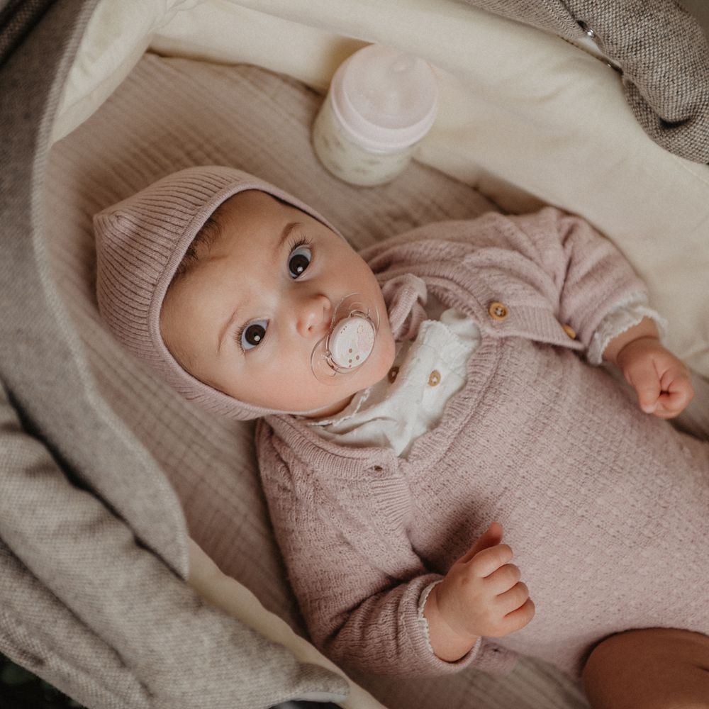 SUAVINEX | Dudlík SX PRO fyziologický POETRY 0/6 m - růžový