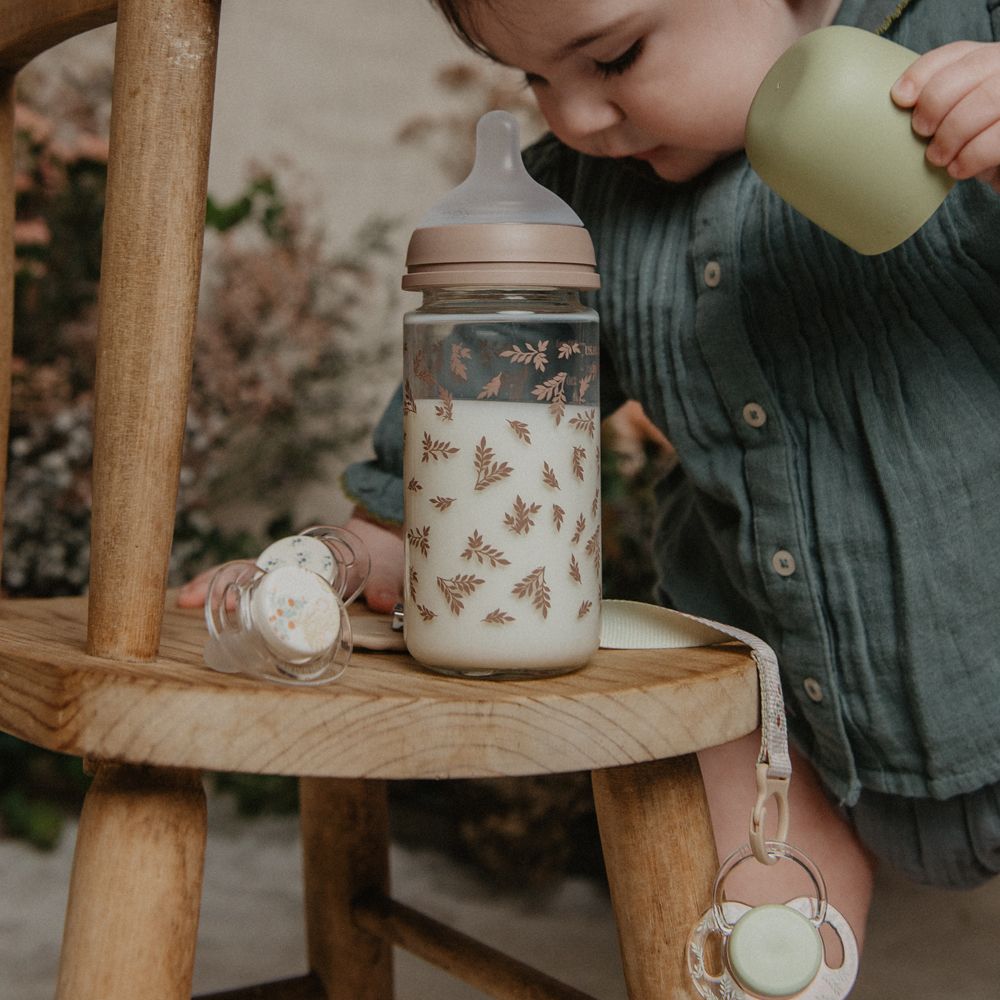 SUAVINEX | Dudlík SX PRO fyziologický POETRY +18 m - krémový