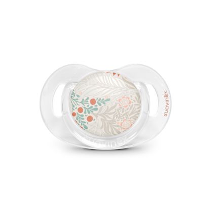 SUAVINEX | Dudlík SX PRO fyziologický POETRY +18 m - krémový