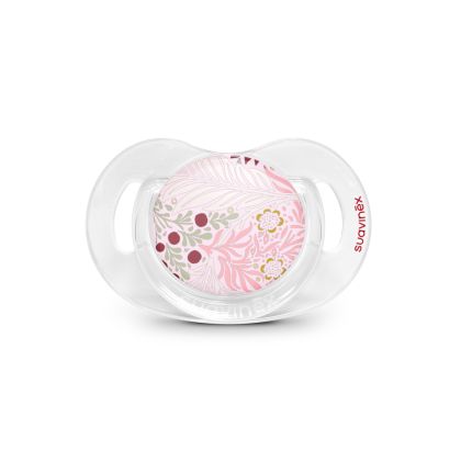 SUAVINEX | Dudlík SX PRO fyziologický POETRY +18 m - růžový