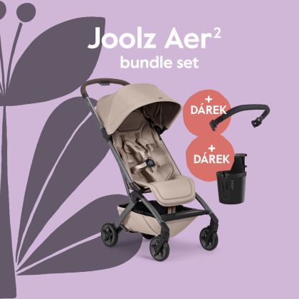 Joolz AER2 kočík BUNDLE SET | Sandy taupe