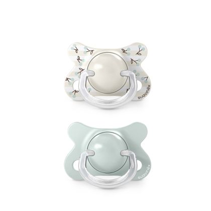 SUAVINEX | Dudlík SX PRO fyziologický BIRDIES -2/2 m - zelený