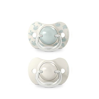 SUAVINEX | Dudlík SX PRO fyziologický BIRDIES 6/18m 2 ks - zelený