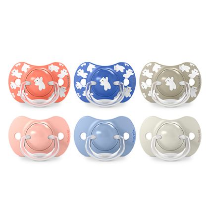 SUAVINEX | Dudlík SX PRO fyziologický WILD & FREE +18m 2 ks 