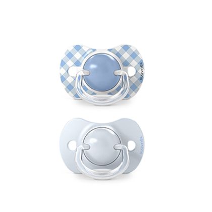 SUAVINEX | Dudlík SX PRO fyziologický WILD & FREE 0/6m 2 ks - modrý