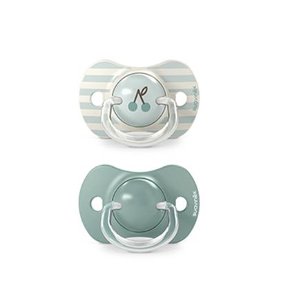 SUAVINEX | Dudlík SX PRO fyziologický BIRDIES +18m 2 ks - zelený