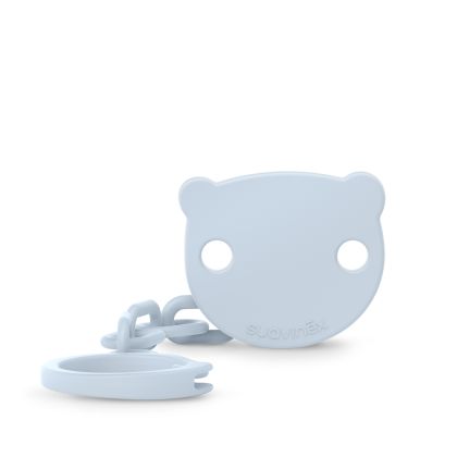 SUAVINEX | Klip na dudlík WILD & FREE - modrý