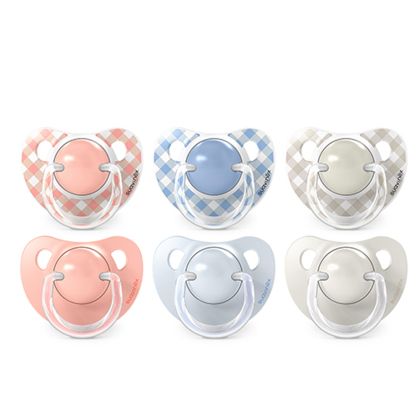 SUAVINEX | Dudlík anatomický silikon 0/6m 2 ks WILD & FREE