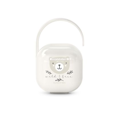 SUAVINEX l Krabička na dudlík WILD & FREE - krémová