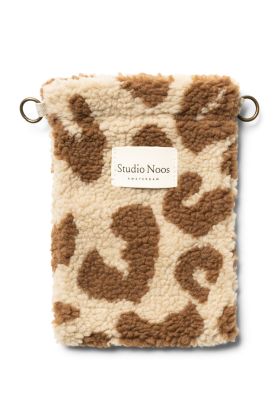 STUDIO NOOS - Teddy Phone BAG - taštička na telefon | Leopard