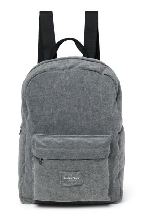 STUDIO NOOS - Denim Midi BACKPACK - batůžek s přední kapsou | Grey