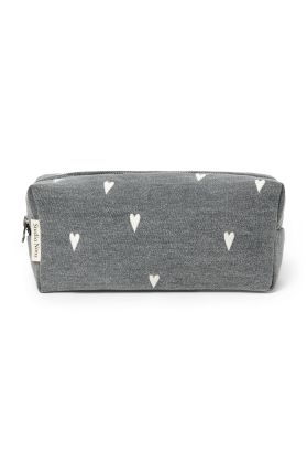 STUDIO NOOSE - Denim POUCH - kabelka | Grey Hearts
