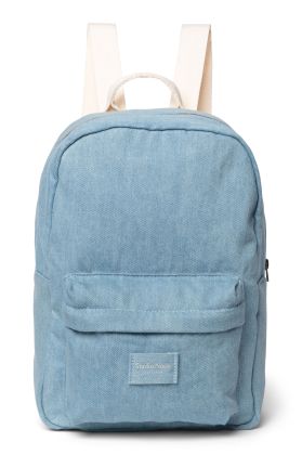 STUDIO NOOS - Denim Midi BACKPACK - batůžek s přední kapsou | Blue 