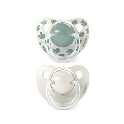 SUAVINEX | Dudlík anatomický silikon 6/18 m 2 ks BIRDIES - zelený