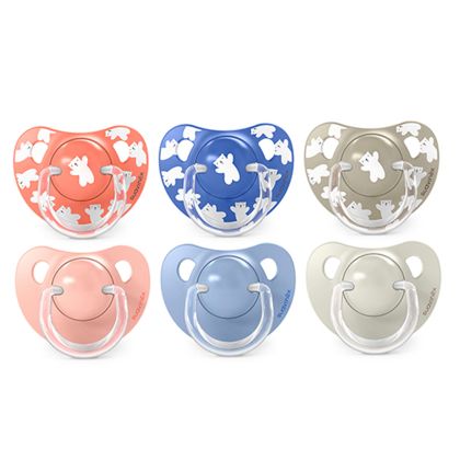 SUAVINEX | Dudlík anatomický silikon +18 m 2 ks WILD & FREE