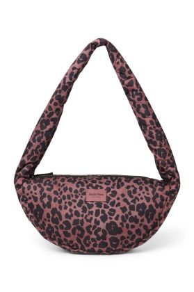STUDIO NOOS - Puffy Mini Cross Body Bag | Red Leopard
